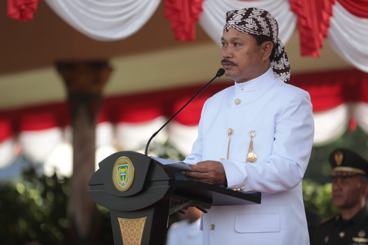 Upacara Hari Jadi ke-105, Wali Kota: Kita Wujudkan Kota Madiun Maju Mendunia