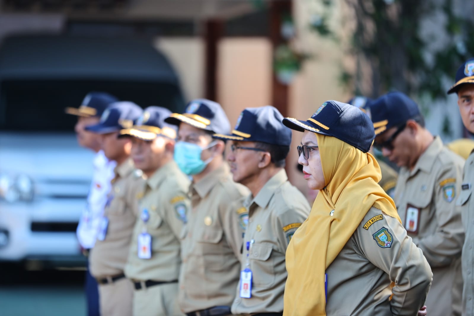 Foto 7 dari 7: Apel dan Beri Pembinaan Bagi Pejabat di Lingkup Pemkot Madiun, Wali Kota Harap Perkuat Sinergi