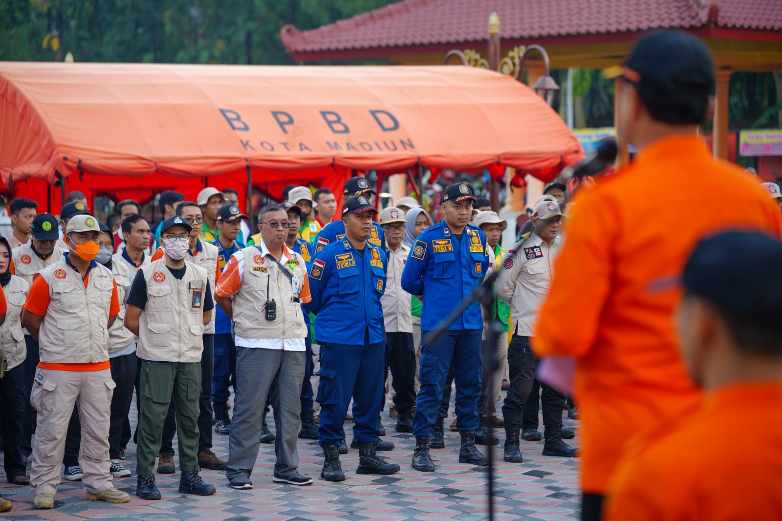 Foto 10 dari 10: Ajak Warga Siaga Bencana, Wali Kota Tambah Destana Di Kota Madiun
