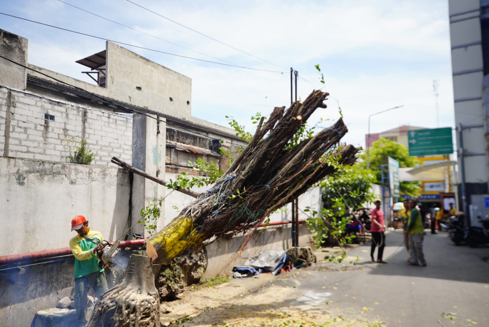 Foto 6 dari 7: Tingkatkan Kenyamanan Pengunjung, Wali Kota Gelar Kerja Bakti Di Pasar Besar