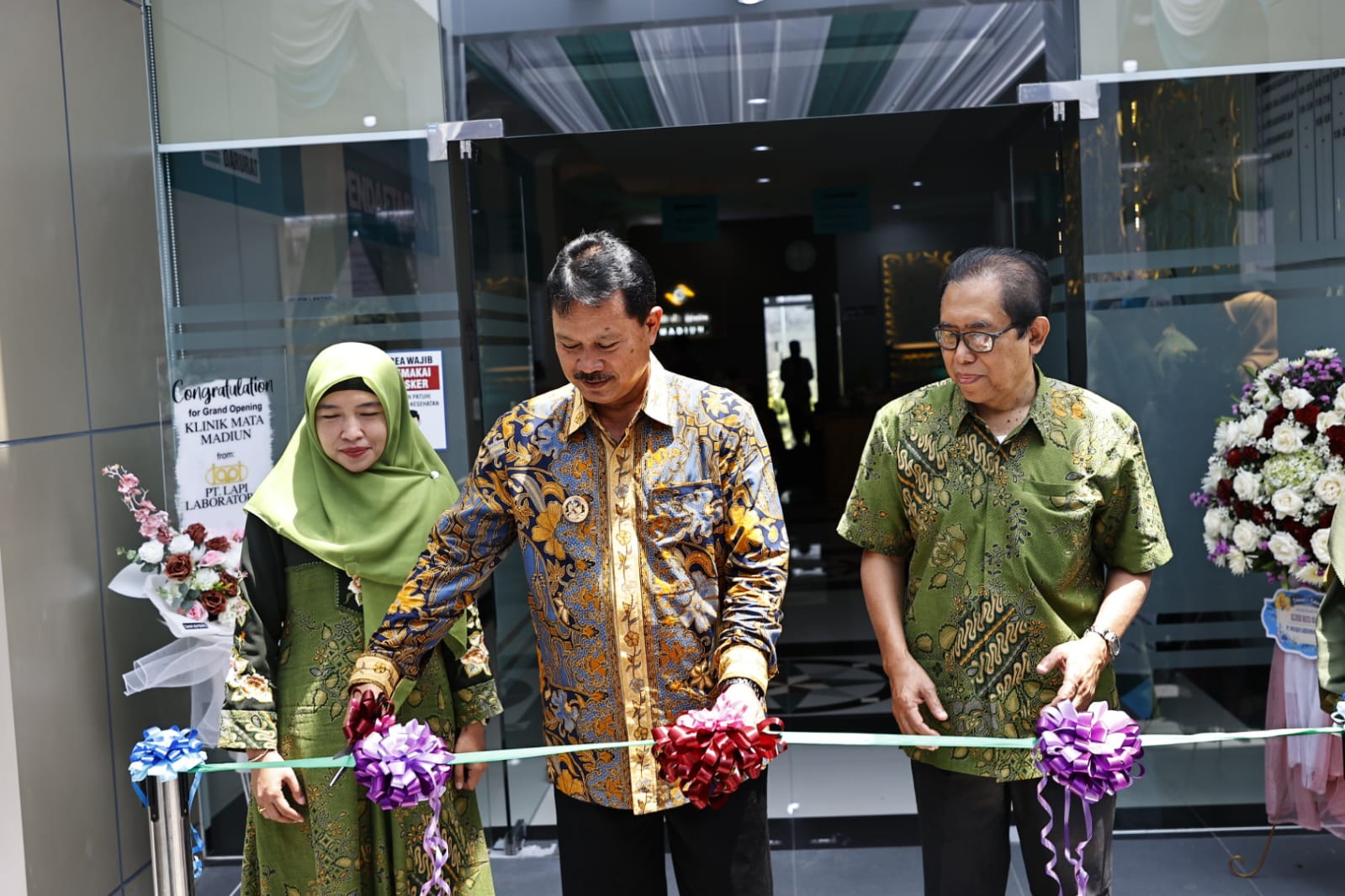 Grand Opening Klinik Mata Madiun, Wali Kota: Terima Kasih Sudah Melengkapi Sarana Kesehatan Kota