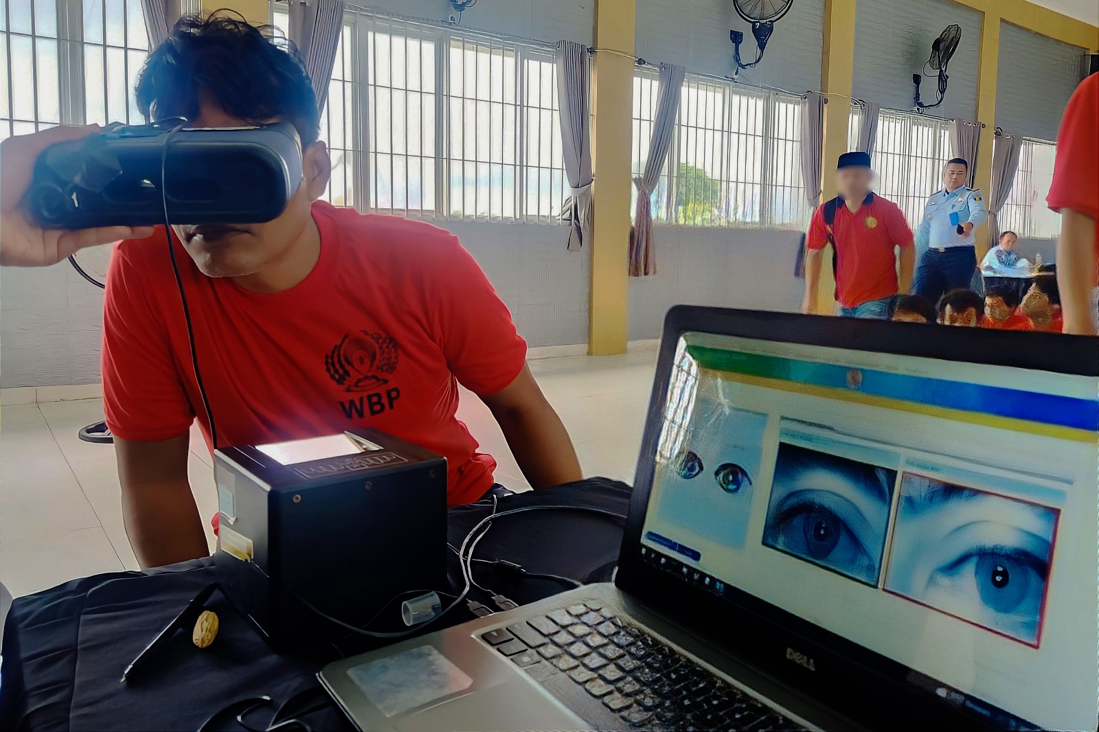 Foto 3 dari 8: Lindungi Hak Pilih Warga Binaan, Dukcapil Gelar Pemeriksaan Biometrik di Lembaga Pemasyarakatan