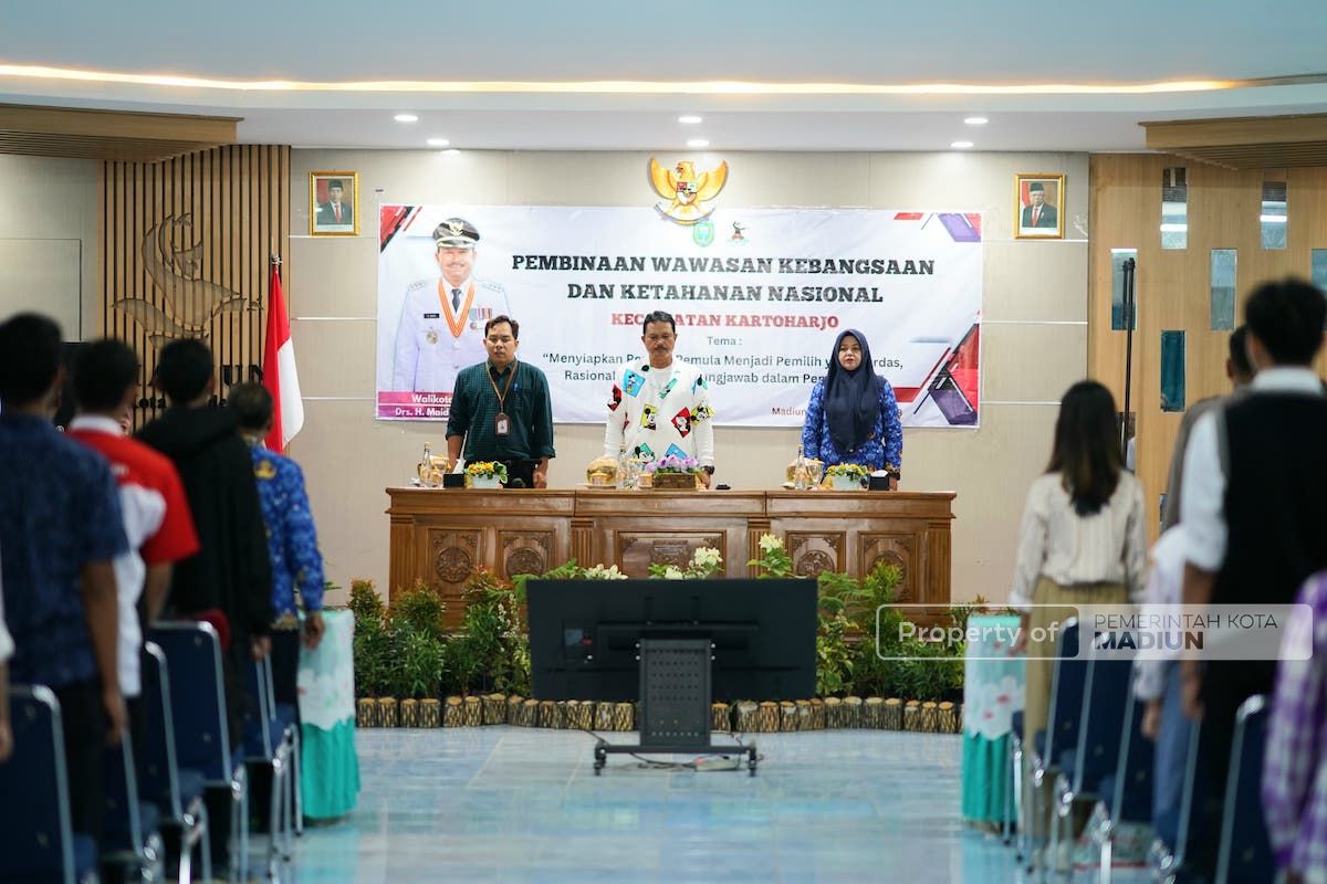 Foto 1 dari 9: Sosialisasi Wawasan Kebangsaan, Wali Kota Ajak Pemilih Pemula Jadi Generasi yang Cerdas dan Kritis