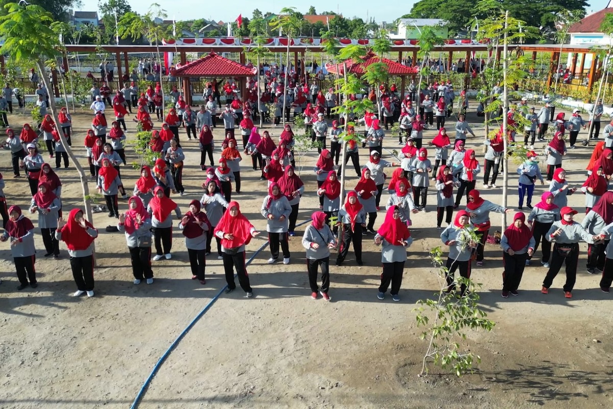 Foto 2 dari 9: Senam Lansia di Pondok Lansia, Wali Kota: Ini Jadi Tempat Pusat Kegiatan Lansia