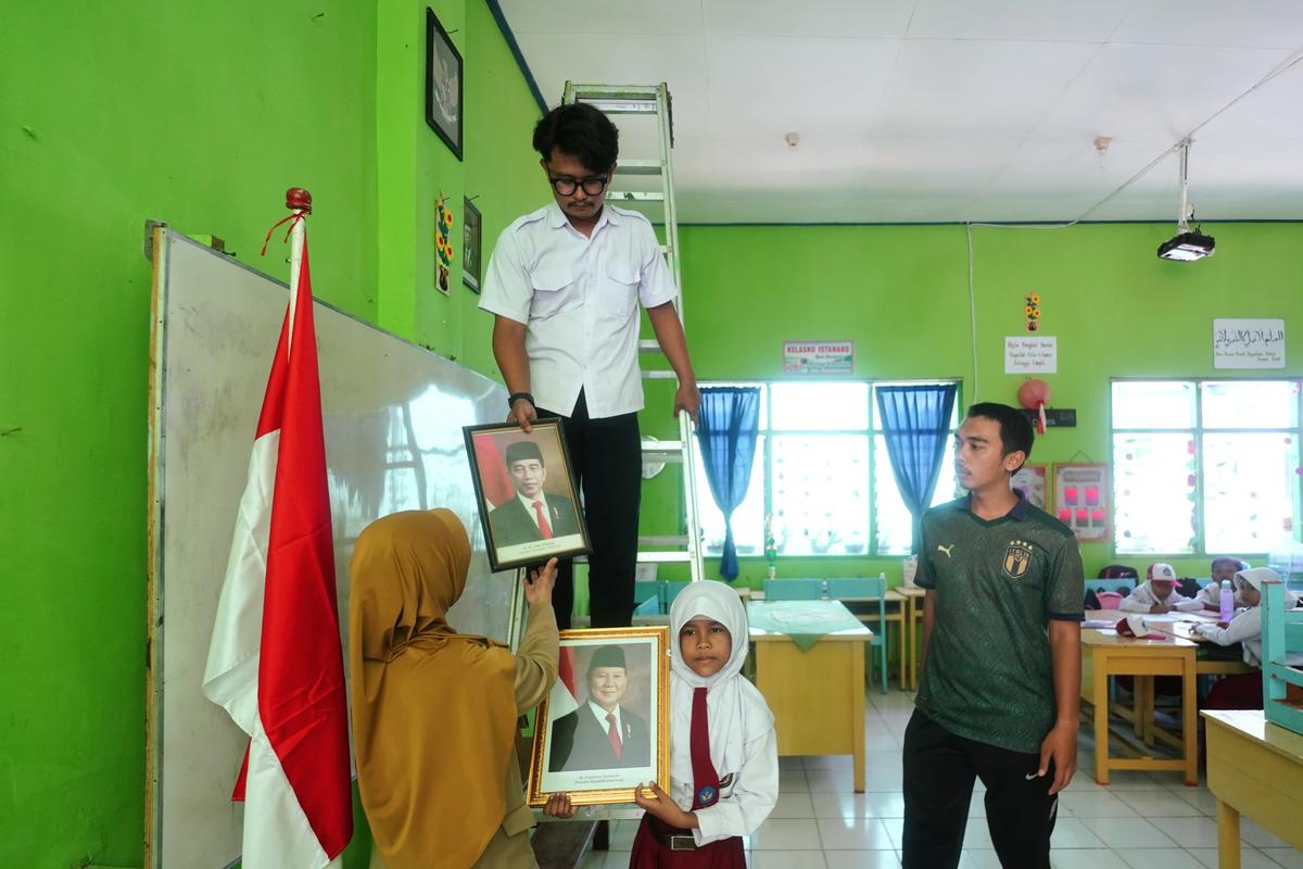 Foto 11 dari 18: Sambut Presiden Baru