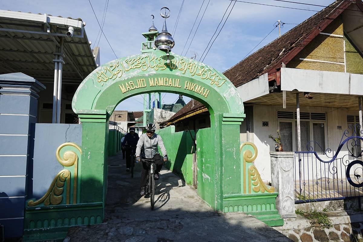 Foto 10 dari 30: Tambah Fasilitas di Pondok Pesantren, Wali Kota Resmikan Proyek Fisik Religi di Delapan Ponpes
