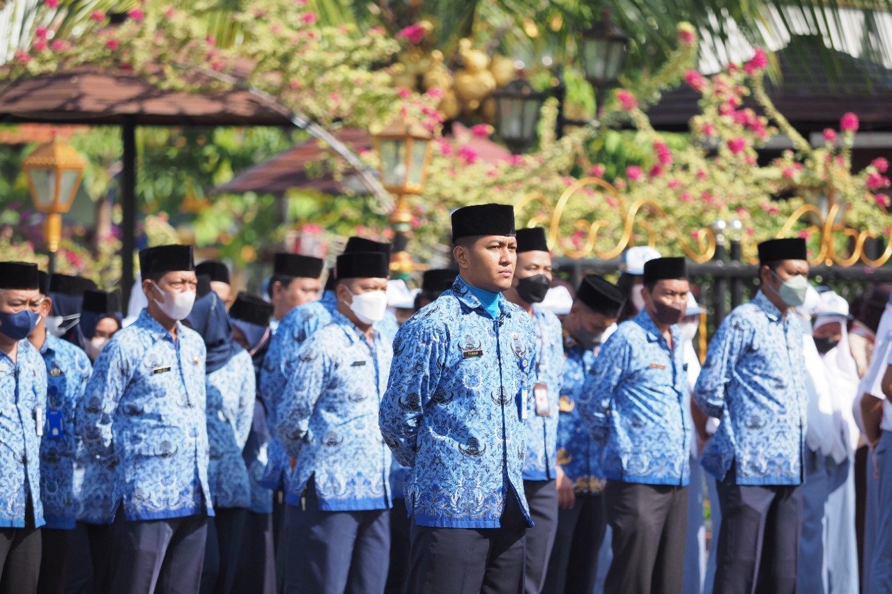 Foto 5 dari 10: Wali Kota Pimpin Upacara Hari Kesaktian Pancasila