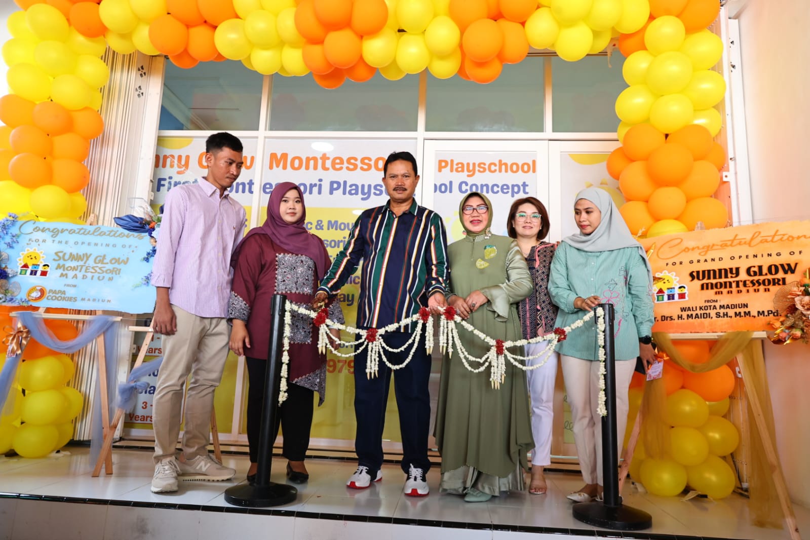 Foto utama berita: Turut Resmikan Sunny Glow Montessori, Wali Kota Harap Jadi Penyempurna Kualitas Pendidikan Di Kota Madiun