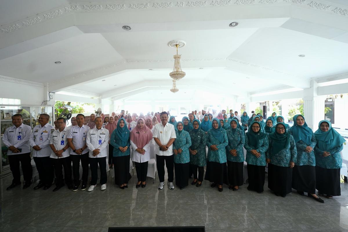 Foto 8 dari 9: Hadiri Rakor Bersama Pembina TP PKK Kota Madiun, Wali Kota Imbau Sinergi Dengan Pemkot Madiun Tetap Terjaga