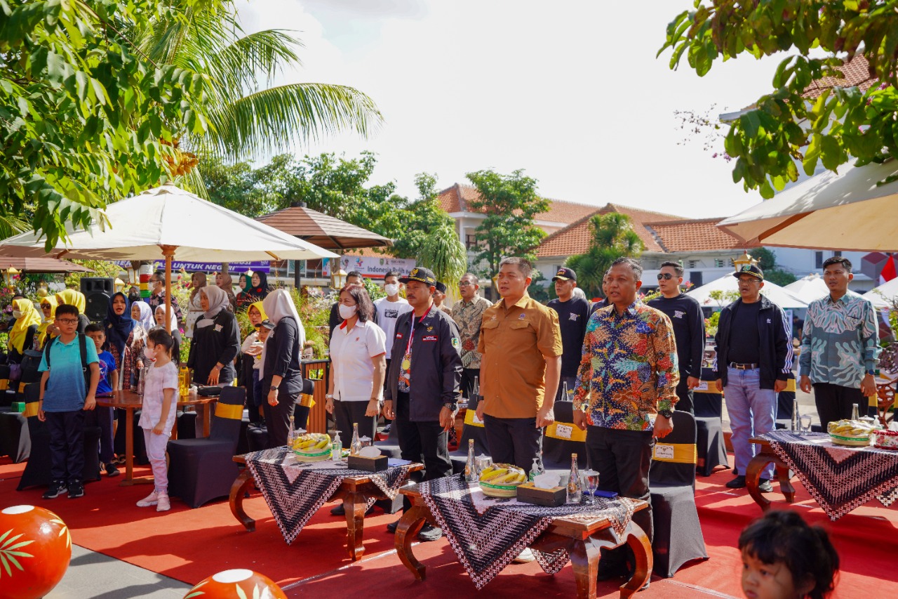Foto 3 dari 10: Parade Nusantara Jadi Penanda Dibukanya Kejurnas Drum Band 2022