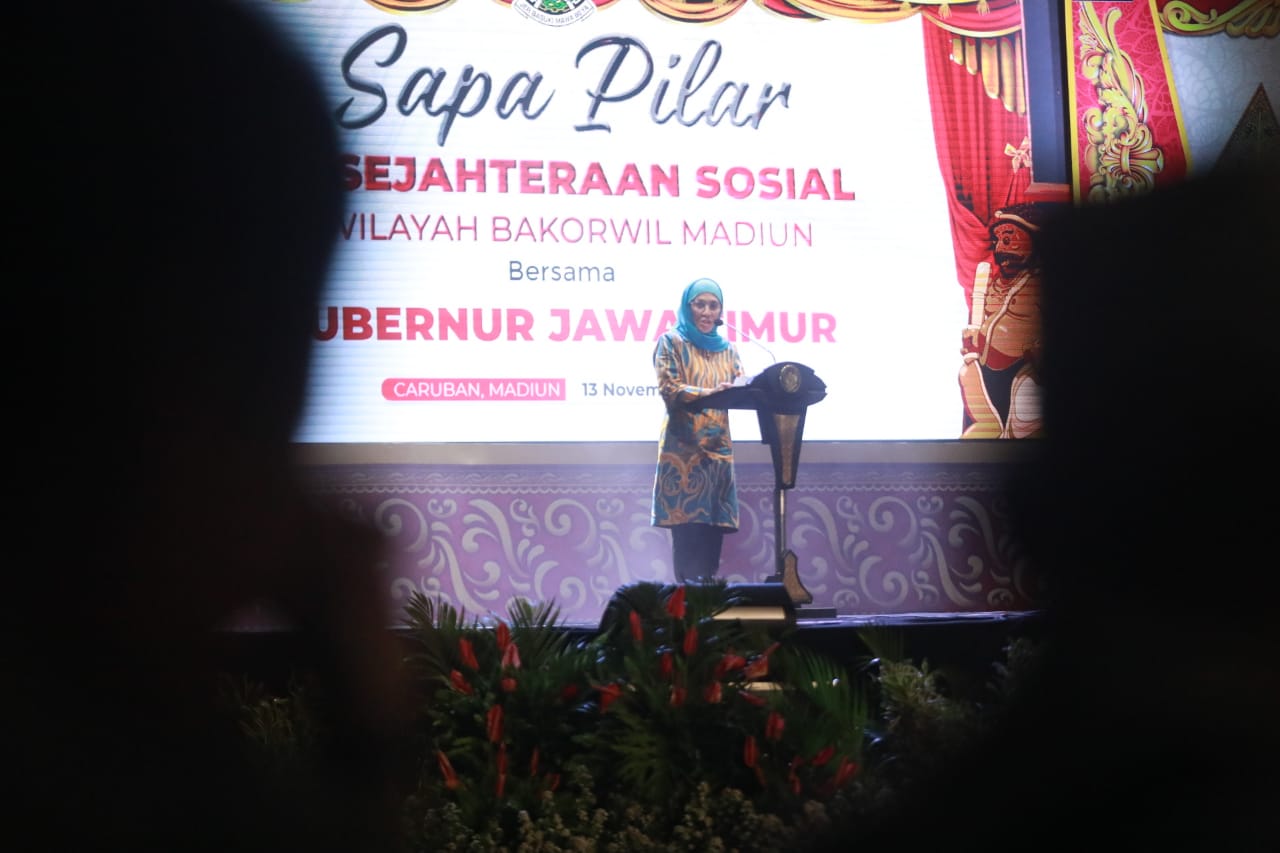 Foto 14 dari 19: Dampingi Gubernur Jatim, Wali Kota Hadiri Sapa Pilar Kesejahteraan Sosial