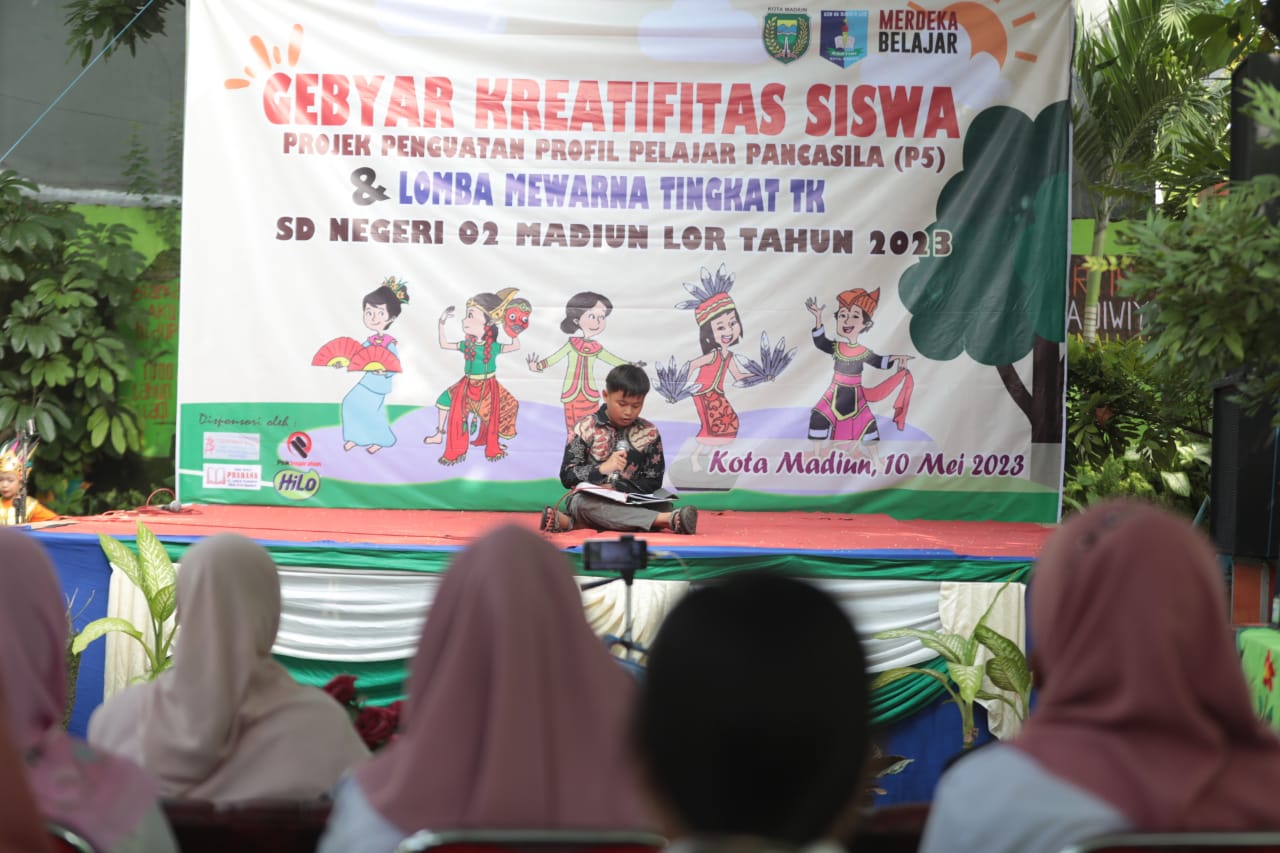 Foto 8 dari 9: Implementasikan Kurikulum Merdeka Belajar, SDN 02 Madiun Lor Gelar Gebyar Kreativitas Siswa