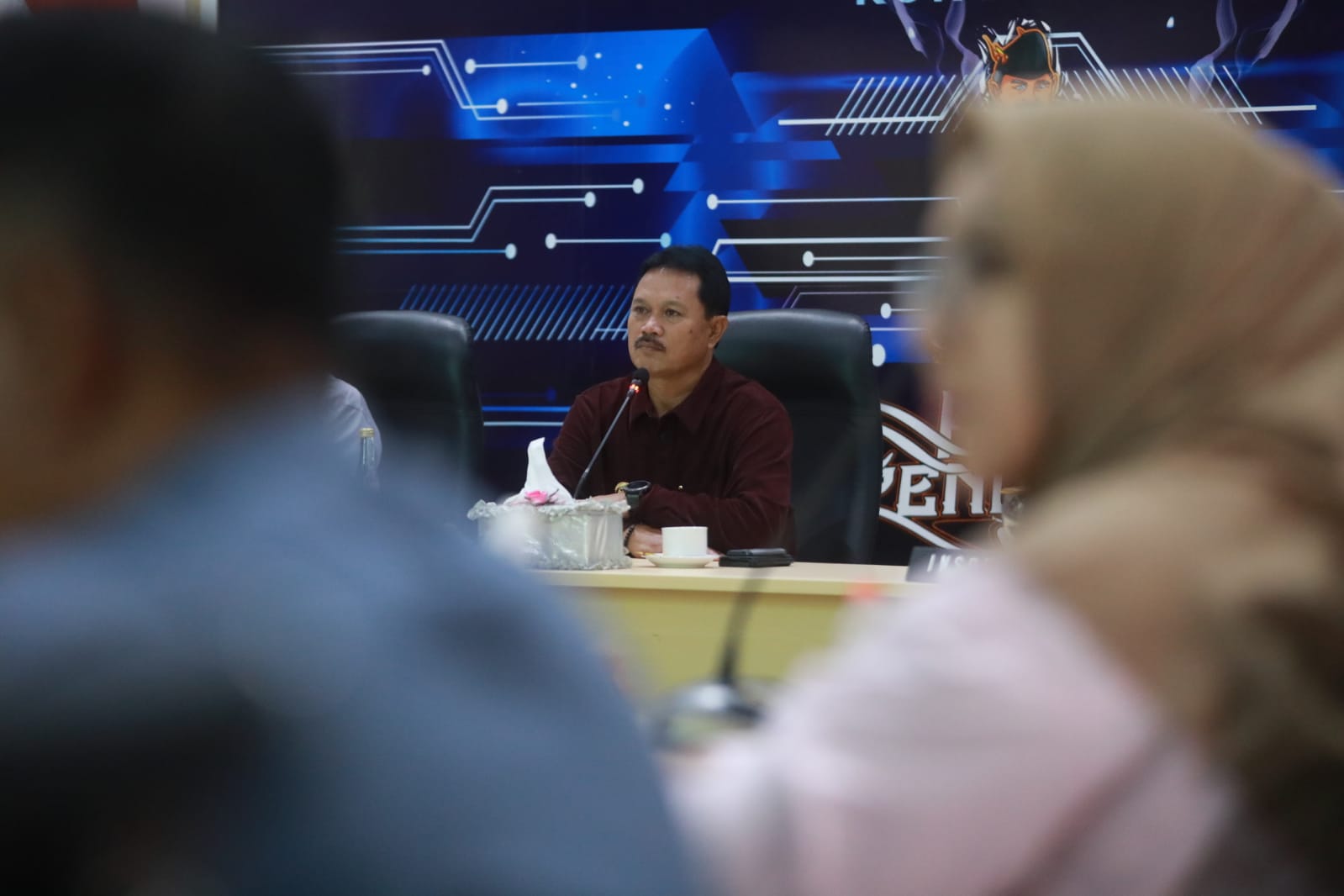 Foto 7 dari 10: Zoom Pencegahan Korupsi dengan KPK, Wali Kota Harap Pembinaan Semakin Ditingkatkan