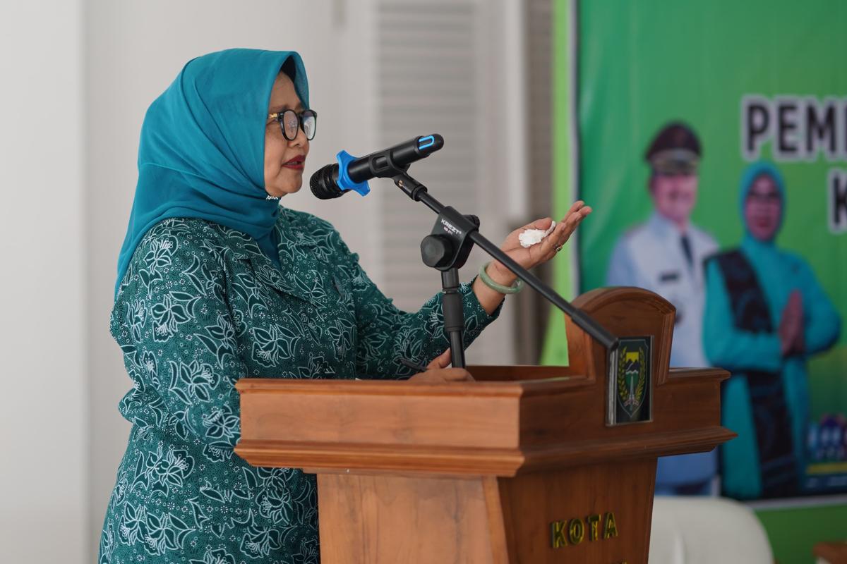 Foto 3 dari 9: Hadiri Rakor Bersama Pembina TP PKK Kota Madiun, Wali Kota Imbau Sinergi Dengan Pemkot Madiun Tetap Terjaga