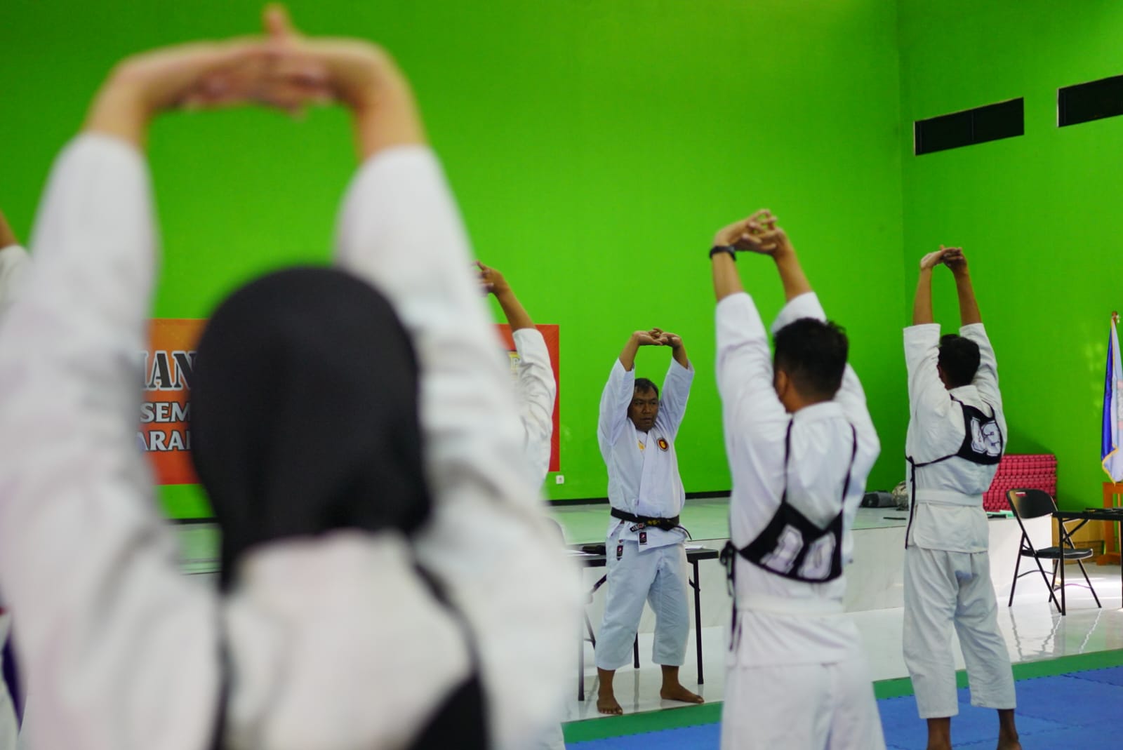Foto 7 dari 7: Ujian Bela Diri Polri
