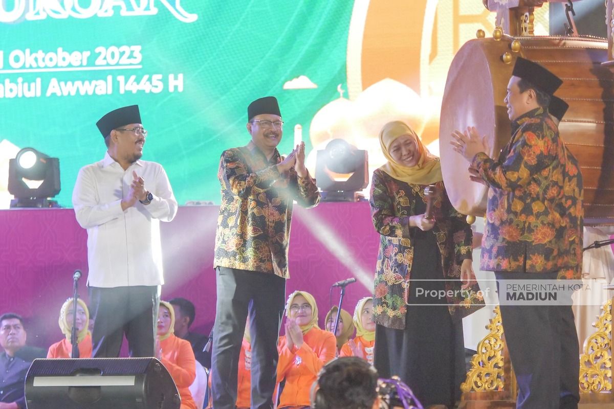Hadiri Pembukaan MTQ ke-30, Wali Kota Harap Kontingen Kota Madiun Berprestasi