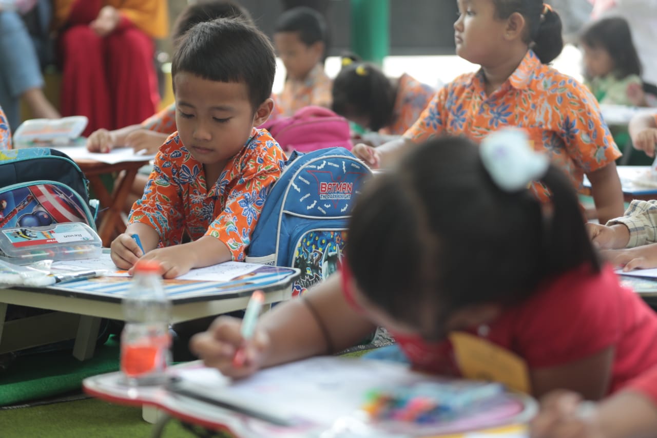 Foto 7 dari 9: Implementasikan Kurikulum Merdeka Belajar, SDN 02 Madiun Lor Gelar Gebyar Kreativitas Siswa