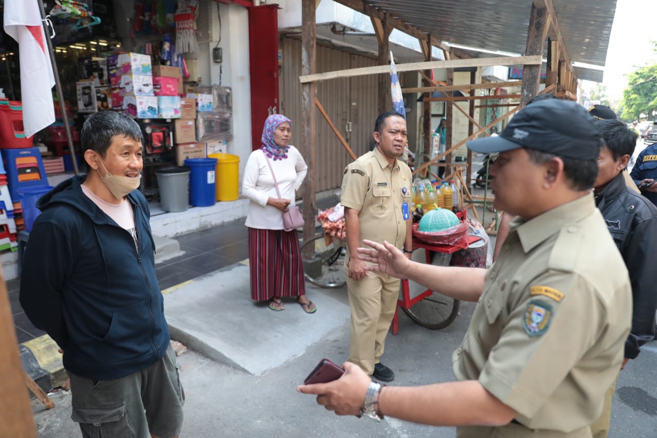 Foto 6 dari 9: Pasar Kawak Mulai Dibangun, Dinas Perdagangan Fasilitasi Kebutuhan Pedagang Di Area Relokasi