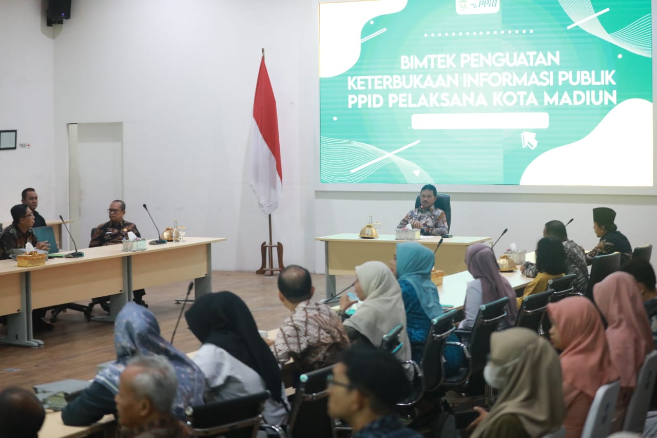 Penguatan Layanan PPID, Pemkot Madiun Gelar Bimtek Bagi Anggota