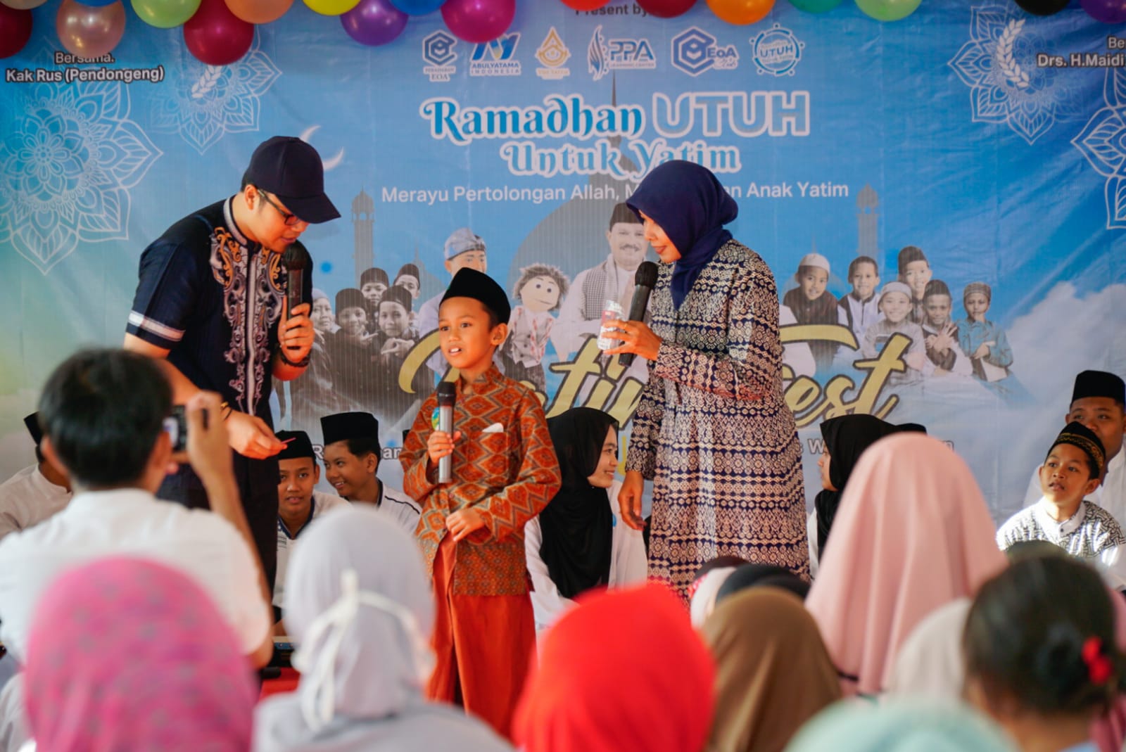 Foto 3 dari 13: Buka Event Yatim Fest, Wali Kota Harap Semua Anak Bahagia