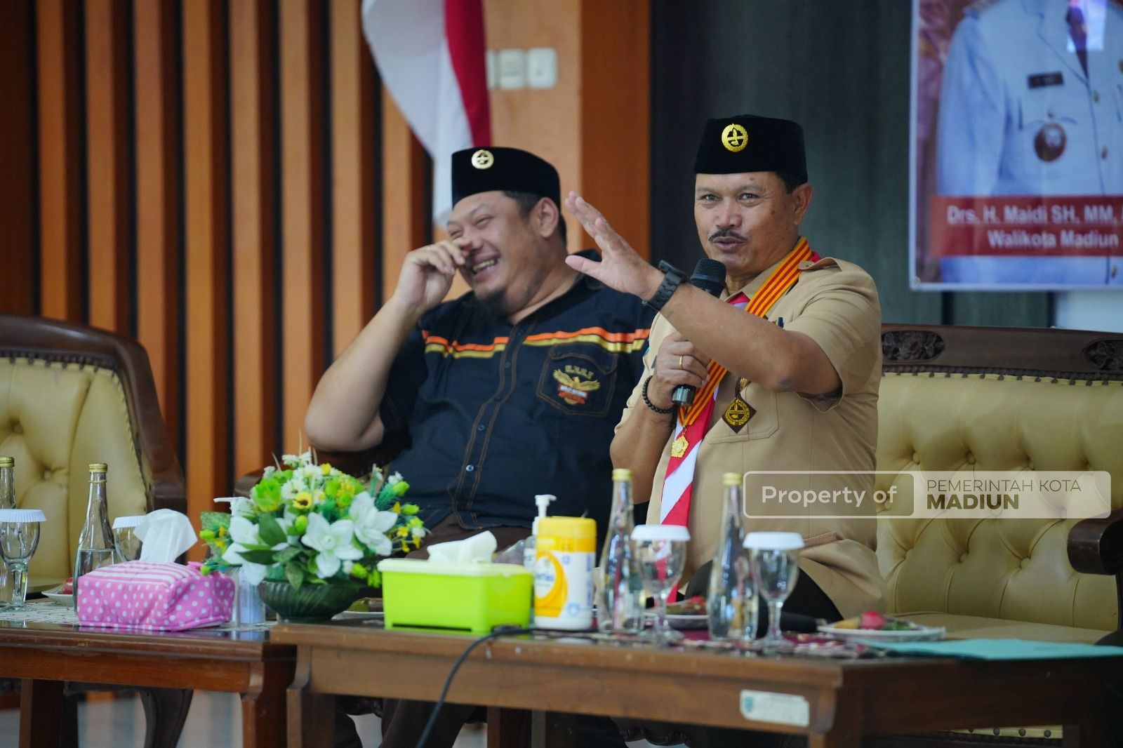 Foto 1 dari 8: Sosialisasikan Perda Kepala Daerah Jelang Pemilu 2024, Wali Kota : Patuhi Aturan Yang Berlaku