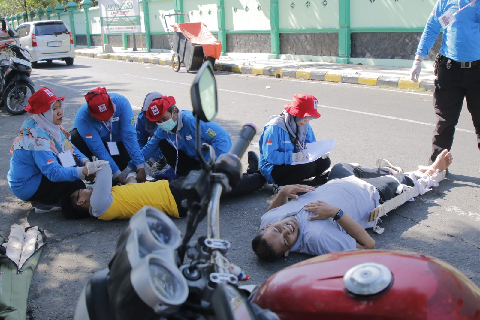 Foto 1 dari 15: Tingkatkan Kapasitas Relawan Sibat, PMI Kota Madiun Gelar Pelatihan