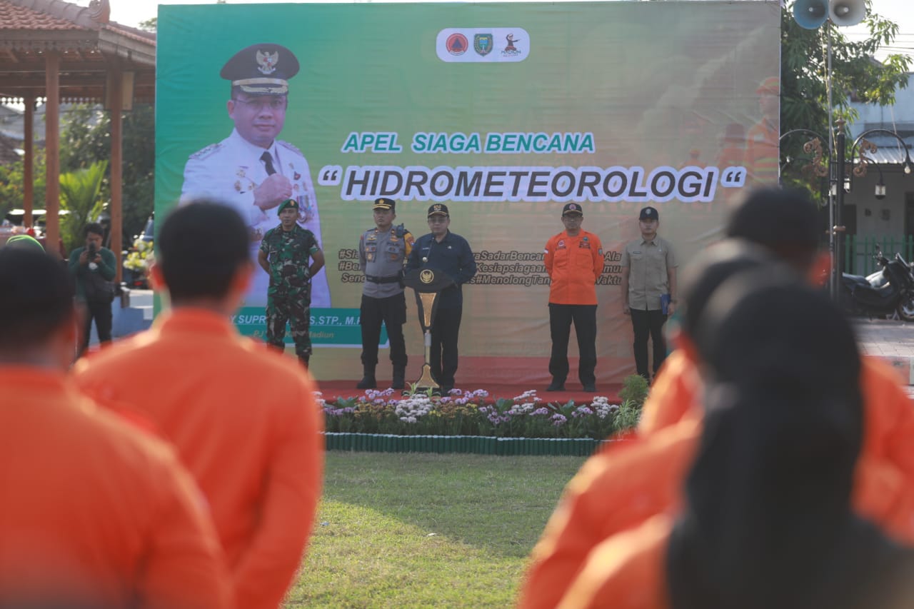 Foto 2 dari 12: Apel Siaga Bencana, Pj Wali Kota Imbau Tingkatkan Antisipasi