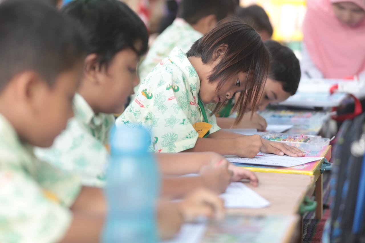 Foto 4 dari 9: Implementasikan Kurikulum Merdeka Belajar, SDN 02 Madiun Lor Gelar Gebyar Kreativitas Siswa