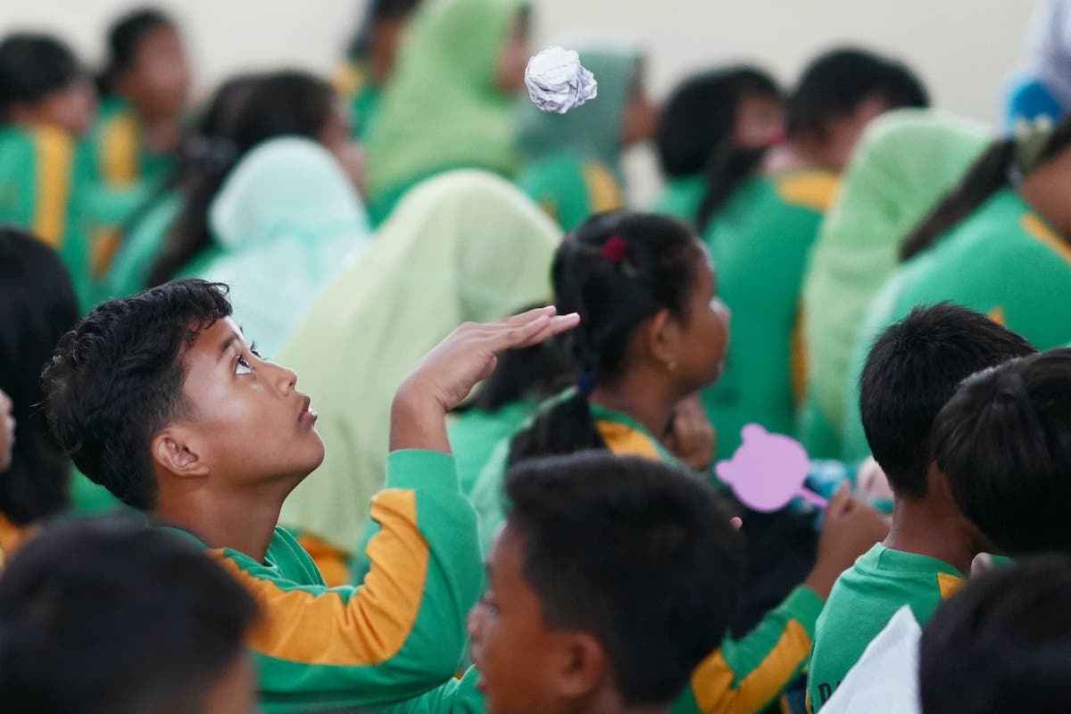 Foto 4 dari 9: Prihatin Maraknya Kasus Kekerasan, SDN Patihan Gelar Sosialisasi P5 dan Senam Anti Bullying