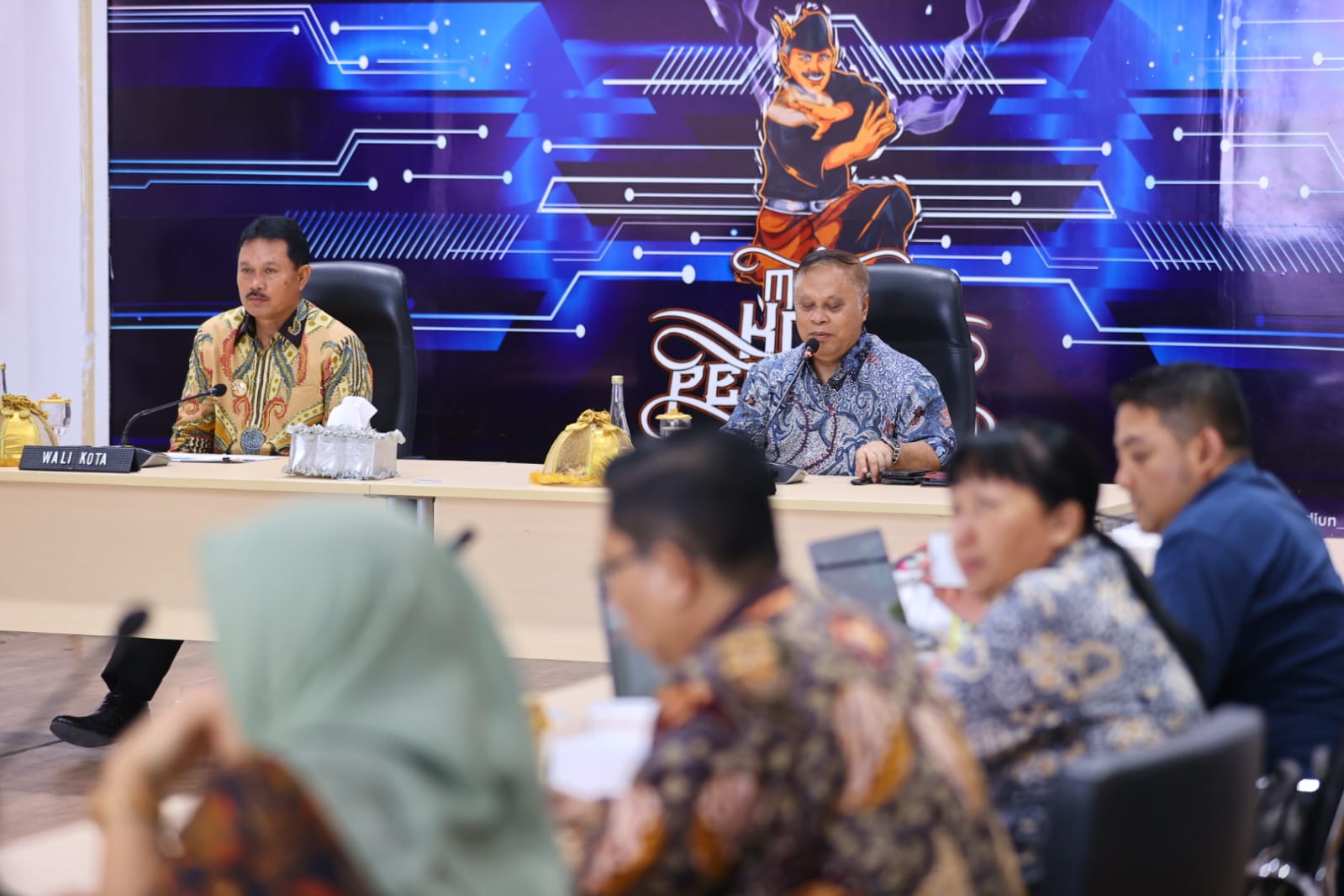Foto utama berita: Gelar Monev Pelaksanaan Smart City, Wali Kota Siap Komitmen Menuju Sustainable City