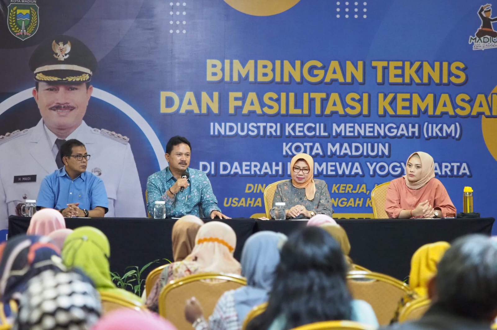 Foto 1 dari 10: Dukung IKM Go Internasional, Wali Kota Imbau Pengusaha Jaga Kekompakan