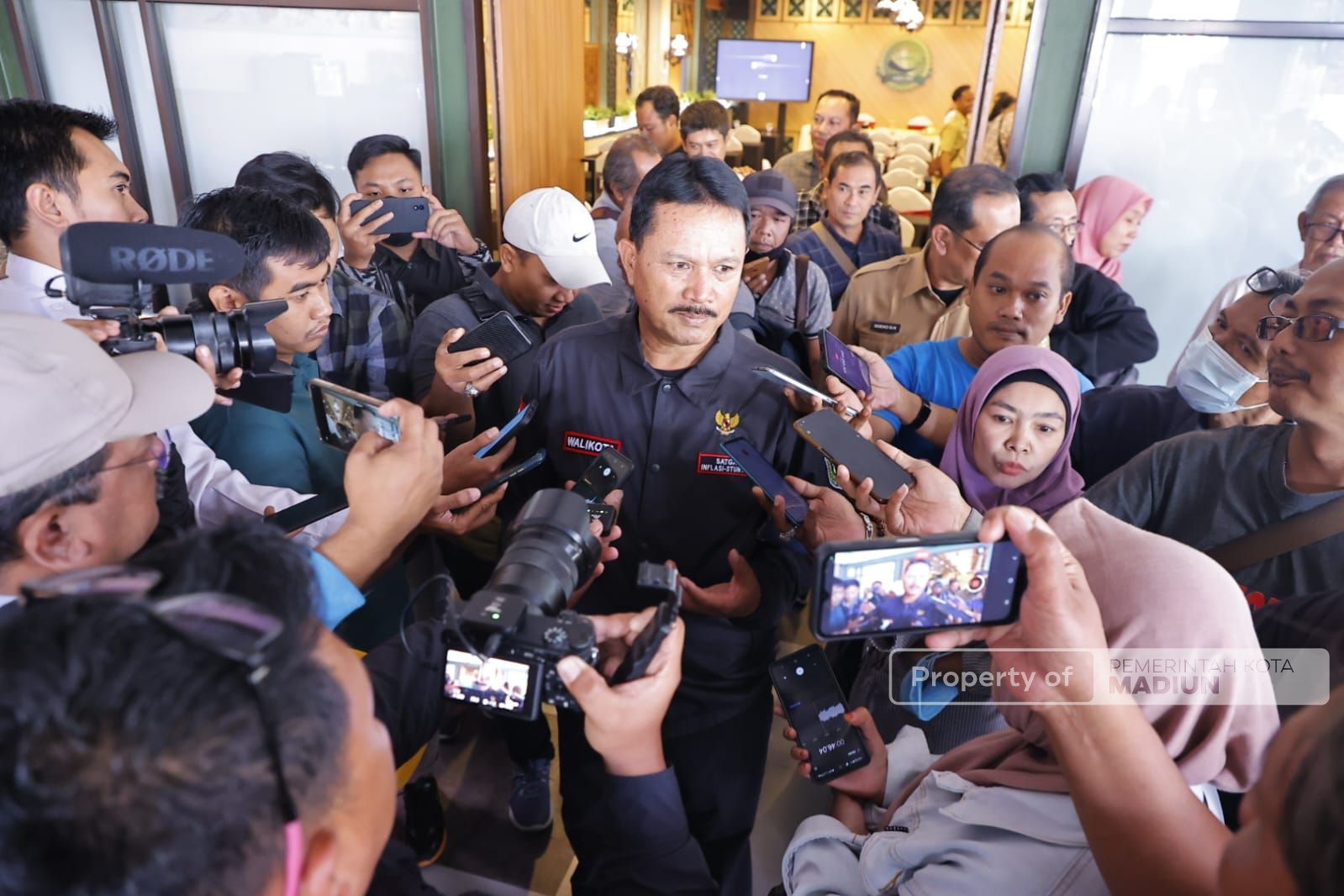 Foto 8 dari 11: Gathering dengan Awak Media, Wali Kota: Pers Penting untuk Wujudkan Madiun Kota Terbuka