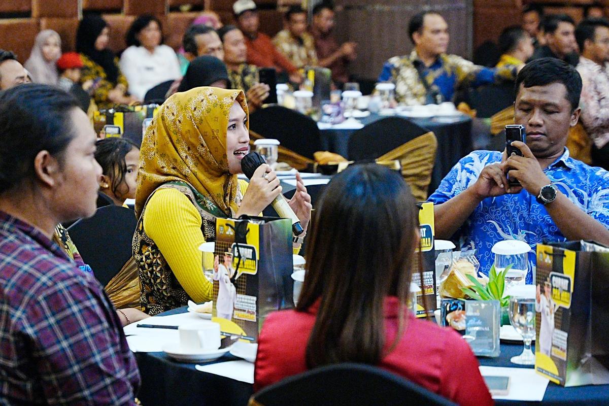 Foto 5 dari 9: Dengarkan Curhatan Pengusaha Muda, Wali Kota Beri Masukan Dan Motivasi
