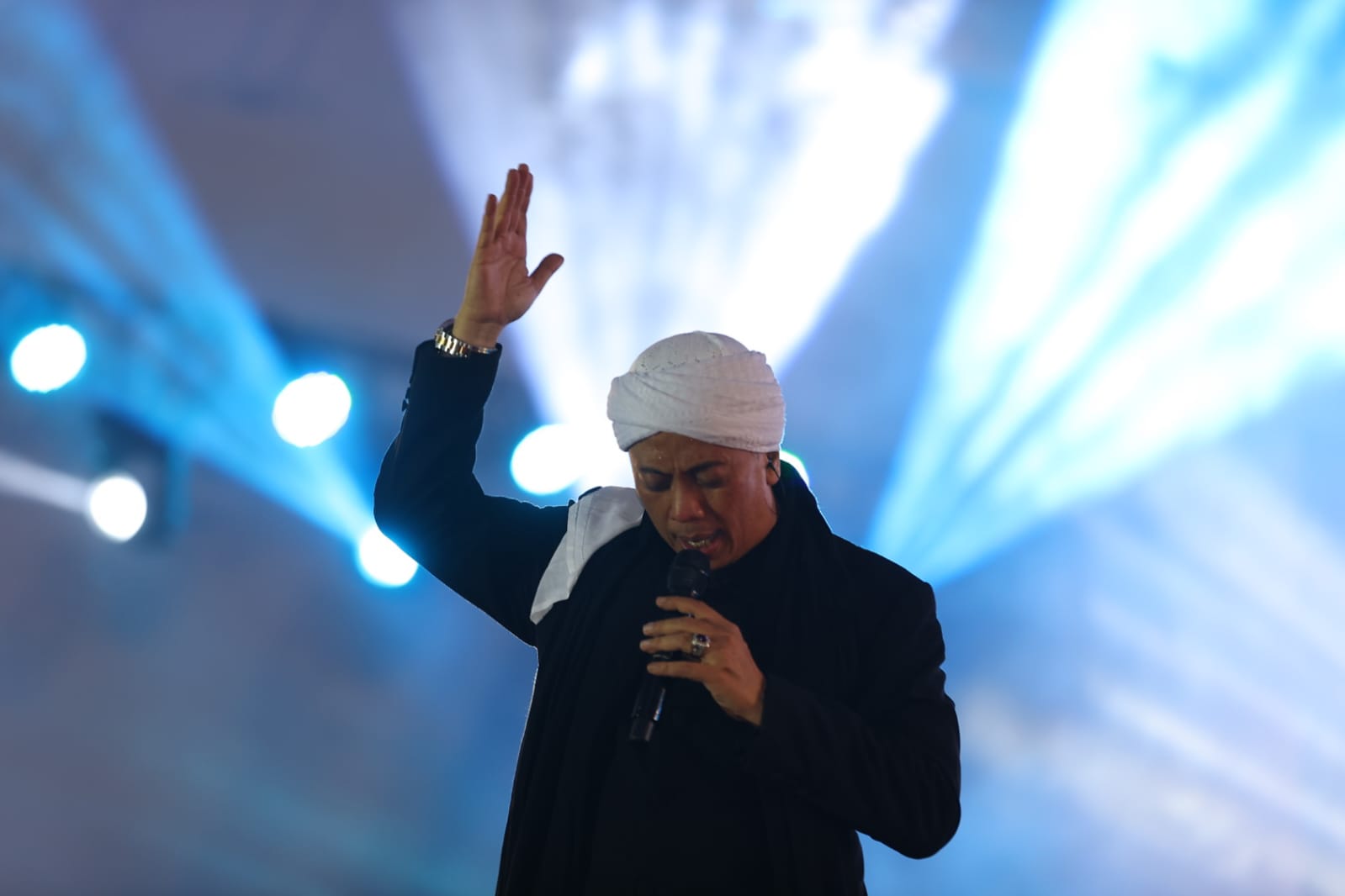 Foto 4 dari 6: Lantunan Merdu Opick Jadikan Peringatan Hari Santri Makin Menarik