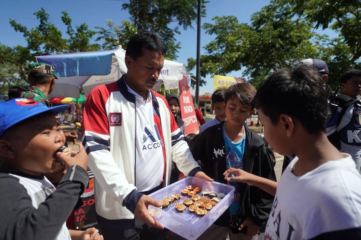 Foto utama berita: Hore dapat Traktiran dari Pak Wali