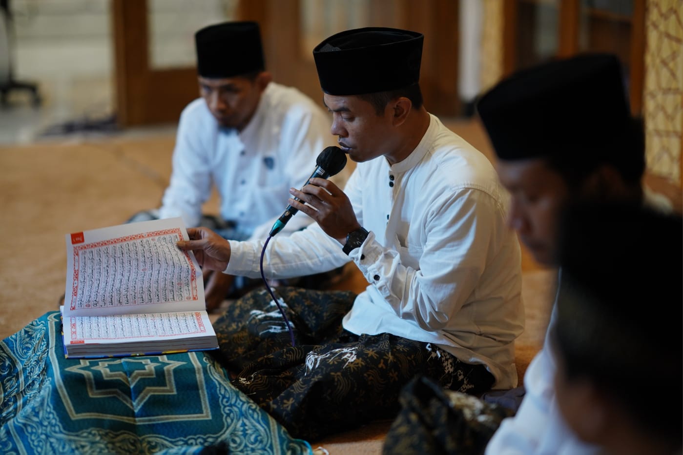 Foto 1 dari 8: Ada Khataman Alquran Rutin Tiap Bulan, Pondok Abi Bahrun Madinatul Jannah Jadi Sarana Syiar Islam