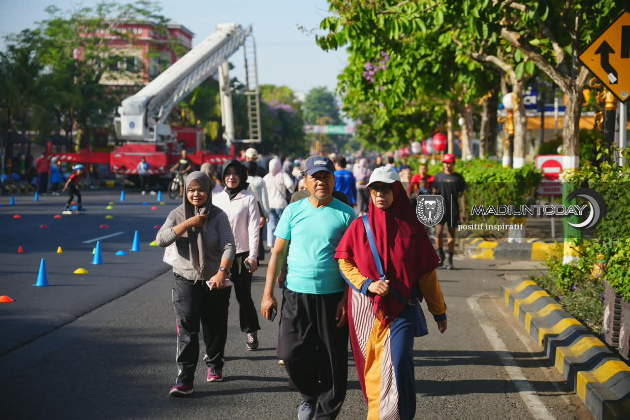 Foto 16 dari 17: Gelaran CFD Terus Dievaluasi, Bakal Ada Flying Fox Hingga Aturan Hewan Piaraan di Lokasi