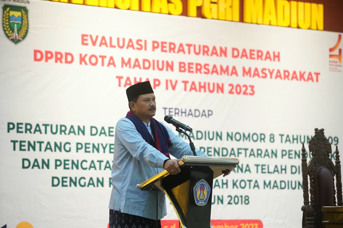 Foto utama berita: Narasumber Evaluasi Perda Bersama Masyarakat, Wali Kota Apresiasi Masyarakat Aktif Beri Pendapat