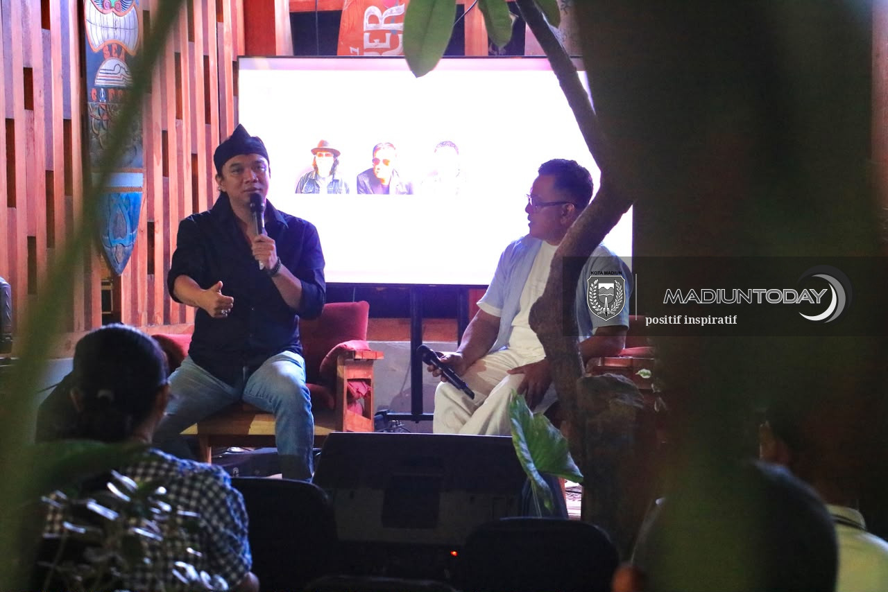 Foto 4 dari 14: Ngobrol Musik di Era Digital, SilatuWAMI Singgah di Kota Madiun