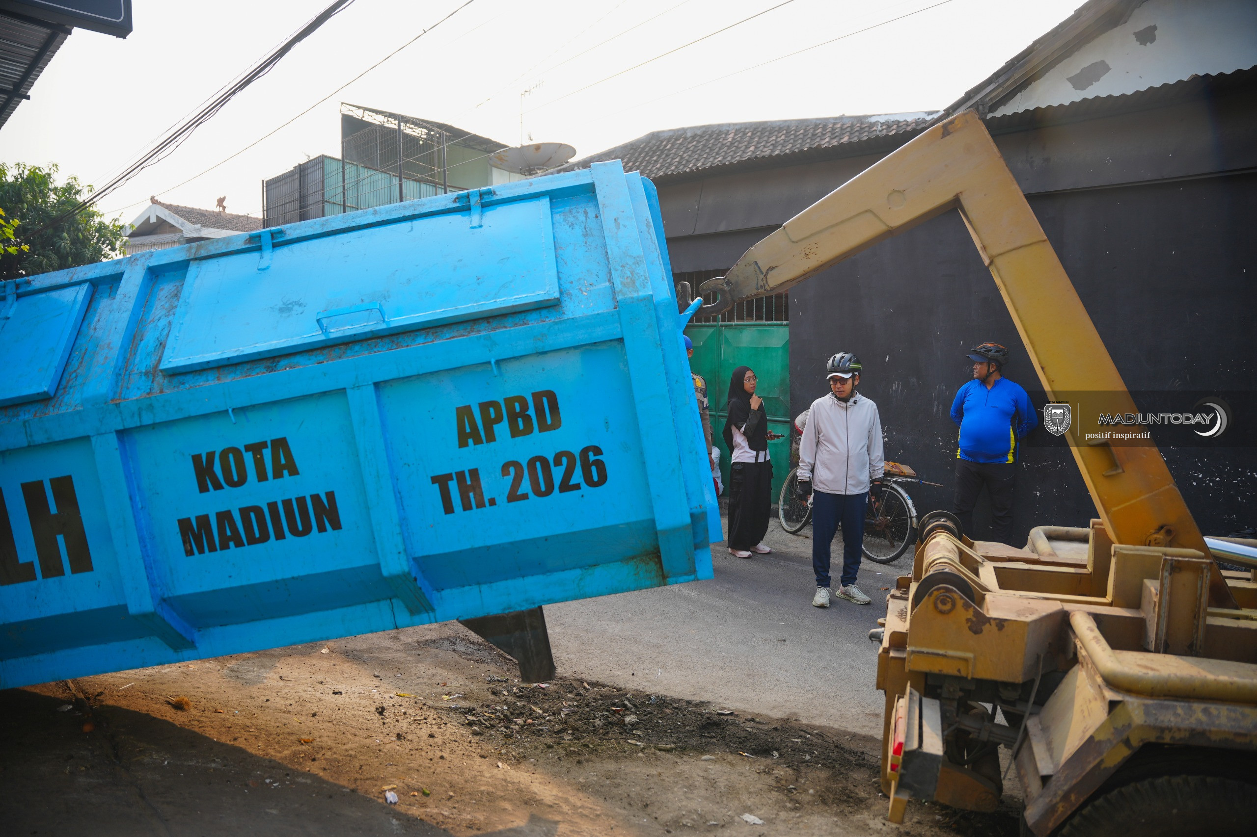 Foto 4 dari 9: Bertahun-tahun Dikeluhkan, TPS Pudak Madiun Akhirnya Dipindah