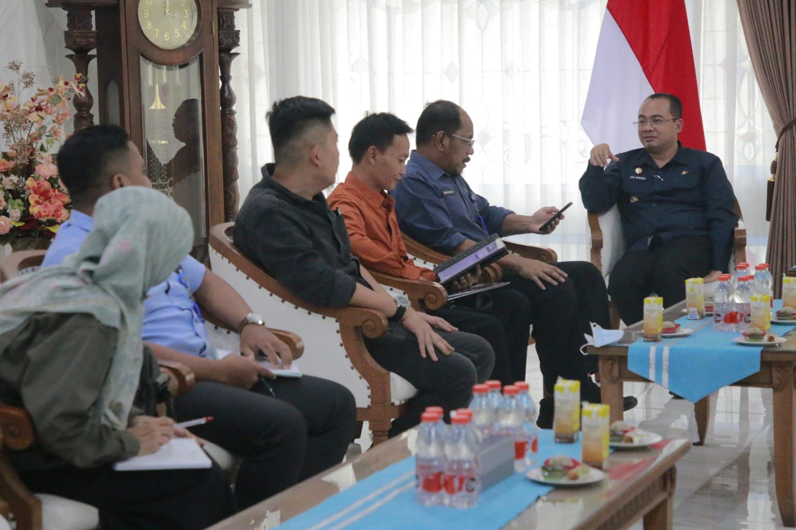Foto 4 dari 9: Segera Launching, Superindo Sowan ke Pj Wali Kota
