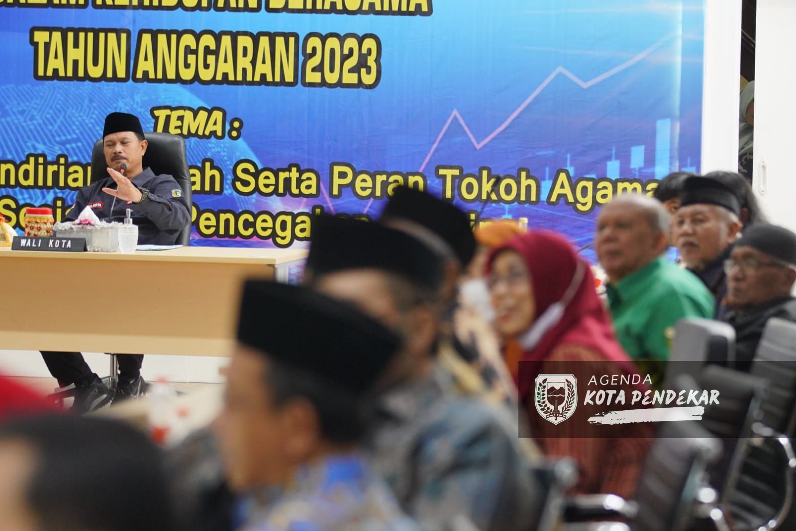 Foto 1 dari 7: Jadi Narasumber Peningkatan Toleransi Dan Kerukunan, Wali Kota Imbau Jaga Kondusifitas Untuk Optimalisasi Pembangunan