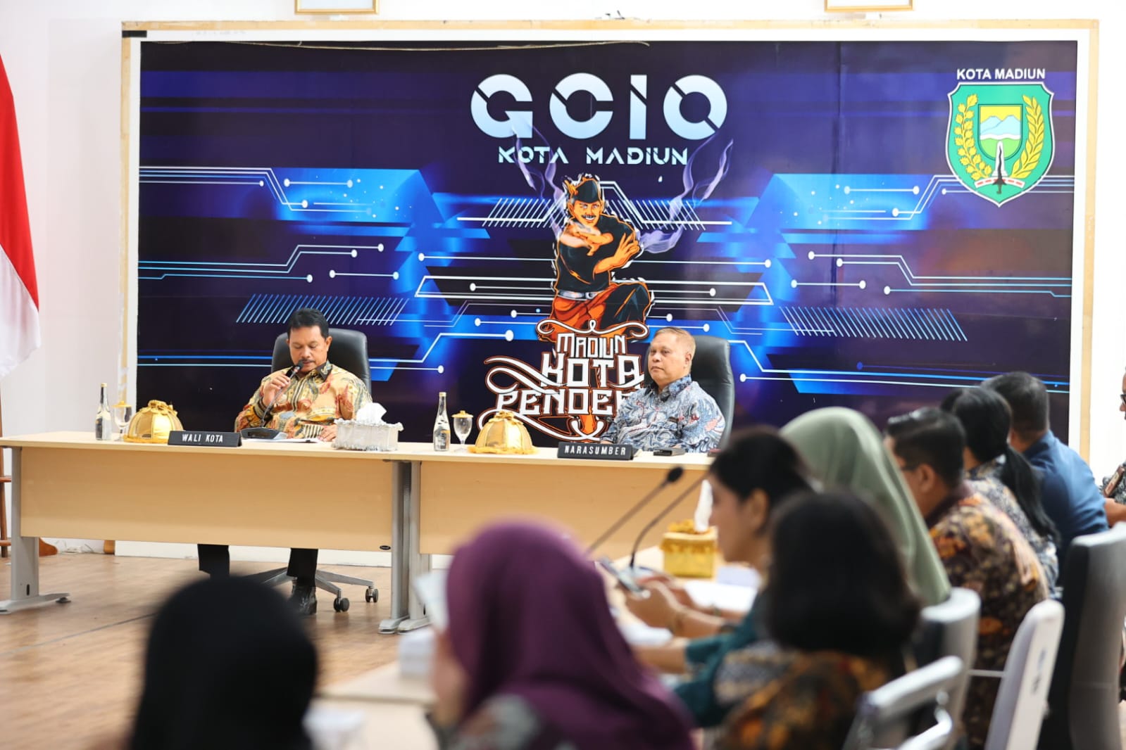 Foto 2 dari 7: Gelar Monev Pelaksanaan Smart City, Wali Kota Siap Komitmen Menuju Sustainable City