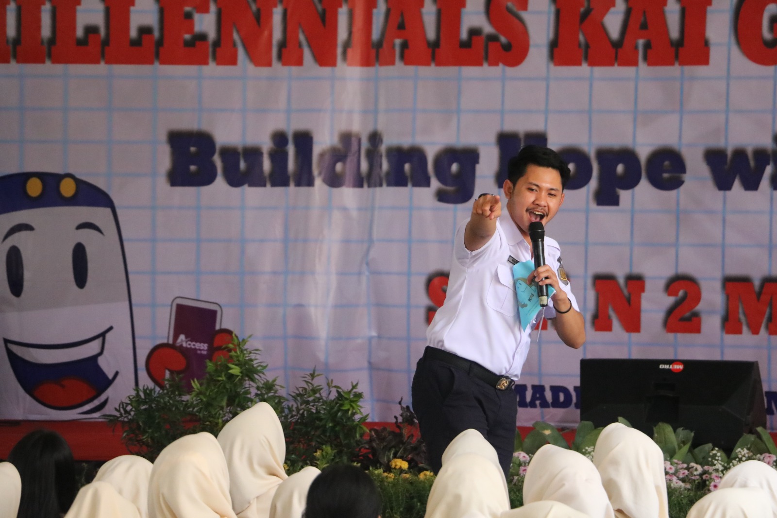 Kenalkan Beragam Profesi Di Stasiun, Daop 7 Gelar KAI Goes To School