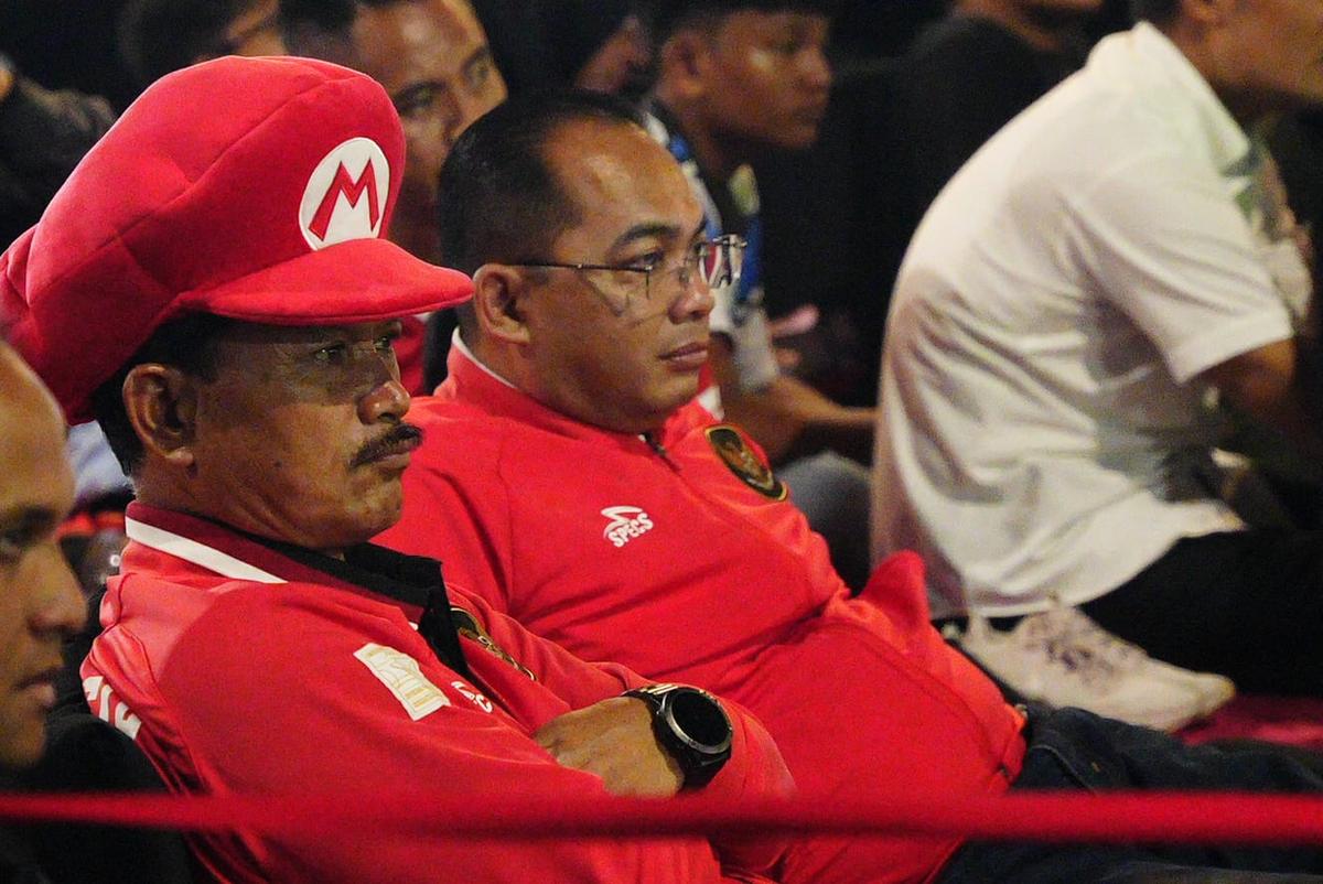 Usai Dilantik, Pj Wali Kota Eddy Turut Nobar Timnas di Pahlawan Street Center
