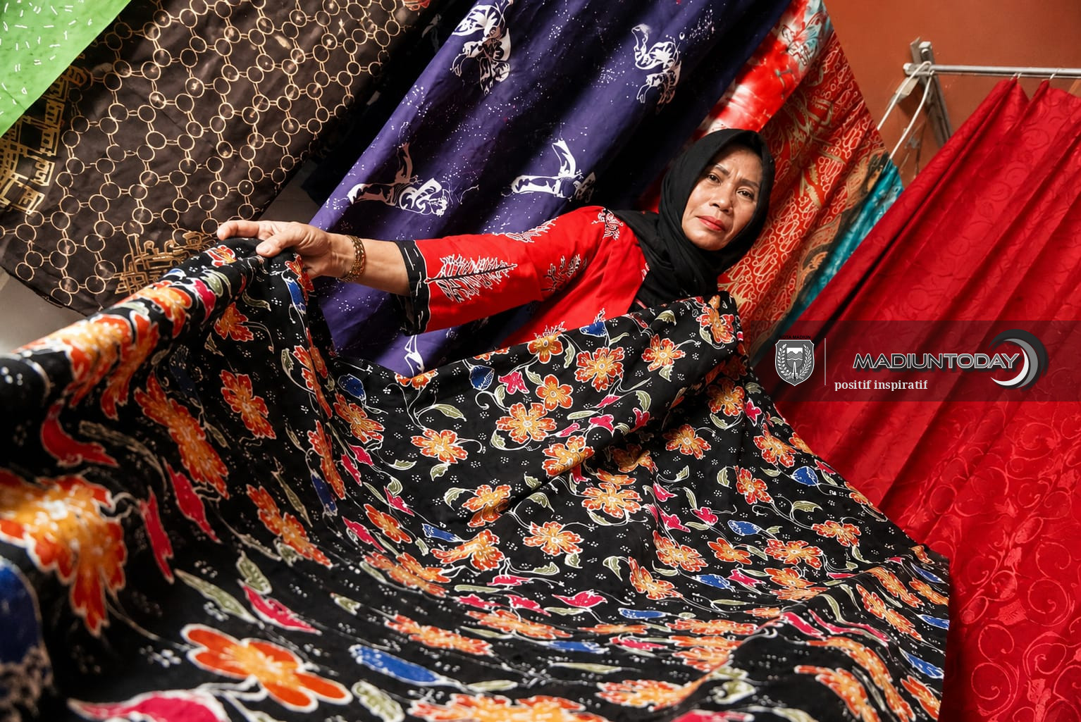 Foto 1 dari 6: Lestarikan Identitas Kota  Madiun Lewat Selembar Kain Batik