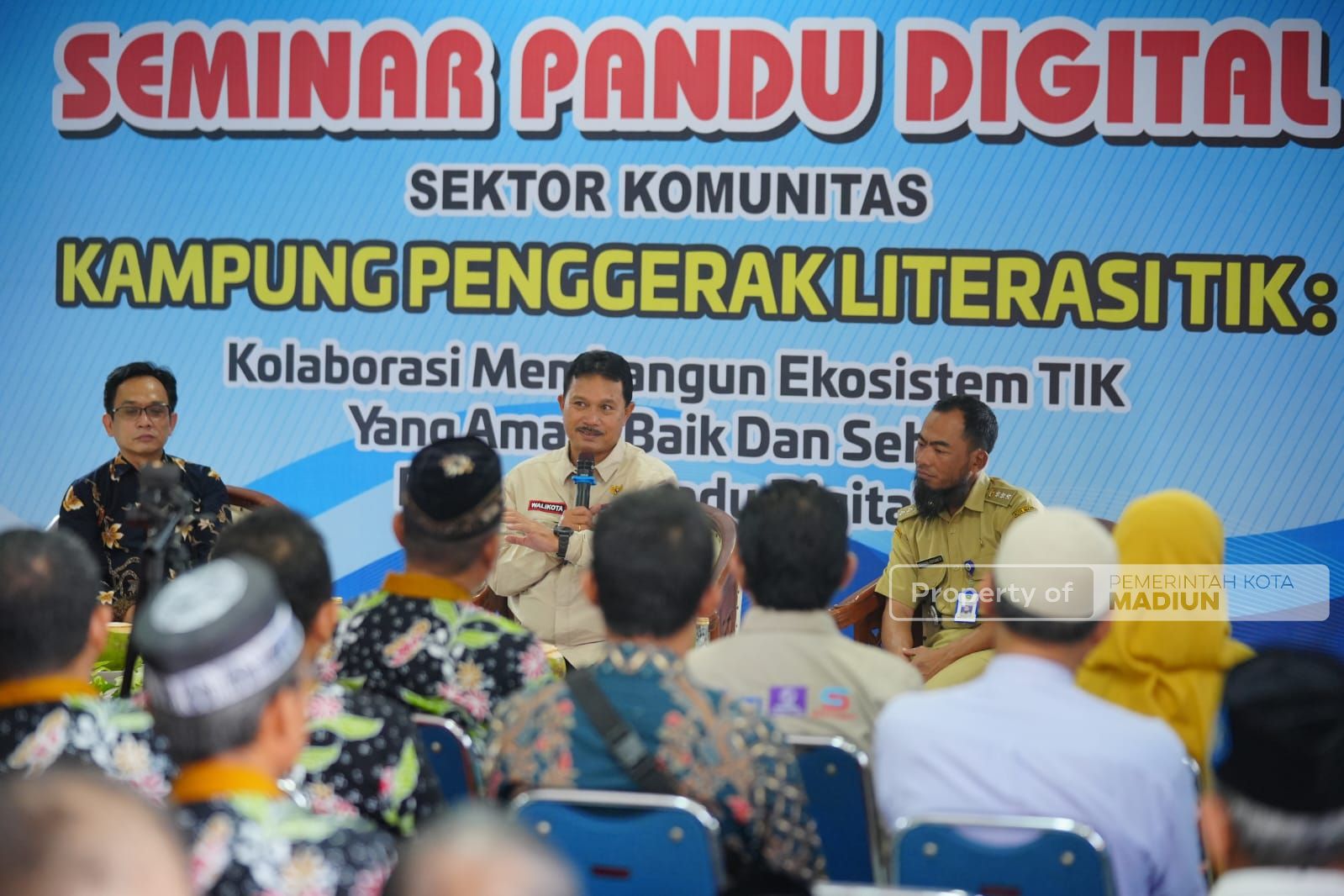 Buka Seminar Pandu Digital, Wali Kota Pesan Jangan Sampai Jadi Korban Perubahan