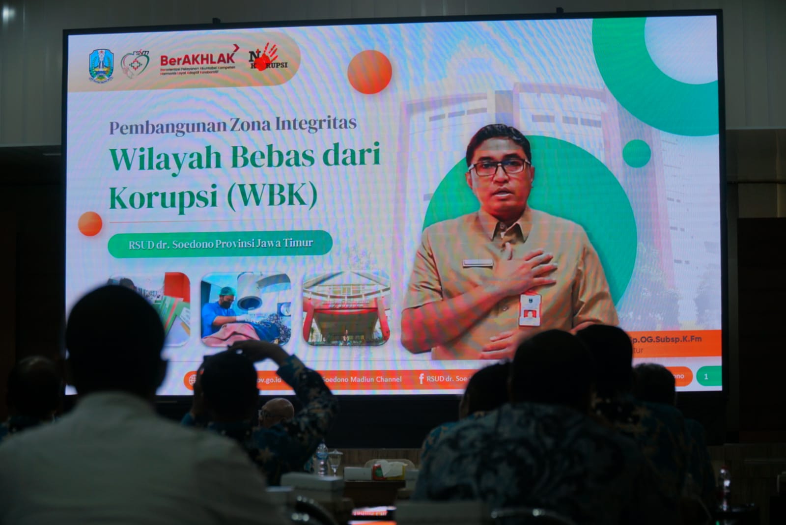 Foto 1 dari 13: Wujudkan Zona Integritas di Lima OPD, Inspektorat Gelar Studi Banding di RSUD dr Soedono