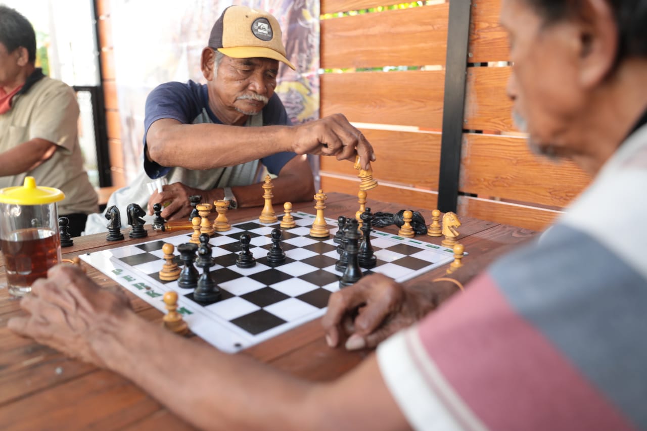 Foto 2 dari 6: Chess Area Abdurrahman Saleh Mulai Difungsikan, Percasi Siapkan Event Jaring Bibit Atlet Berbakat