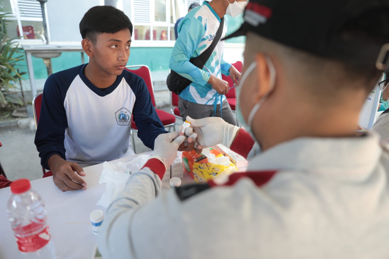 Foto 6 dari 11: Tekan Angka Penularan TBC Pada Kelompok Berisiko, Dinkes Gelar Skrining di Ponpes